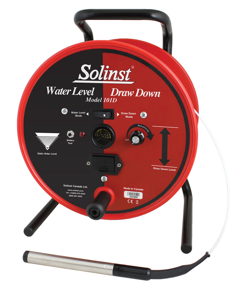 Freatimetro Solinst 101D per misurazioni manuali del livello dell’acqua o per misure dell’abbassamento