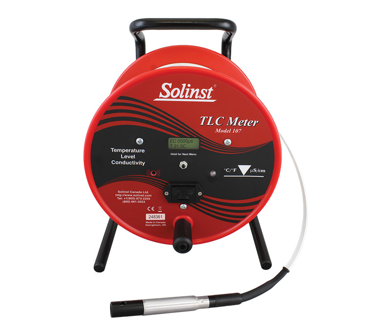 Solinst 107 TLC Freatimetro multiparametrico Temperatura Conducibilità