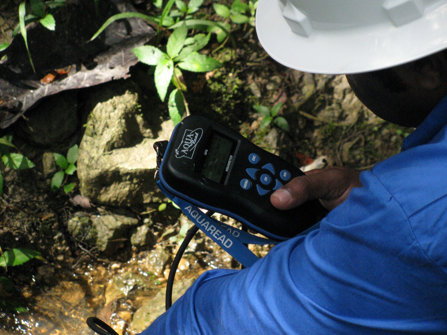 Sonda Multiparametrica con palmare GPS-Aquameter