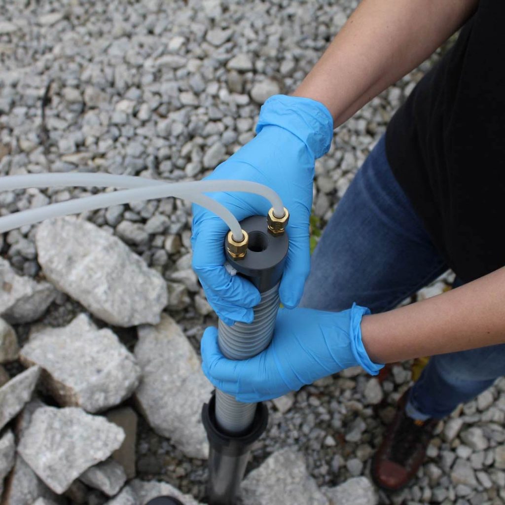 Bioremediation con ossigeno e Waterloo Emitter