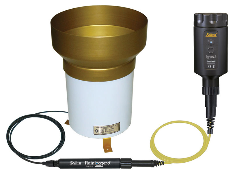 3002 Rainlogger scarico dati pluviometrici