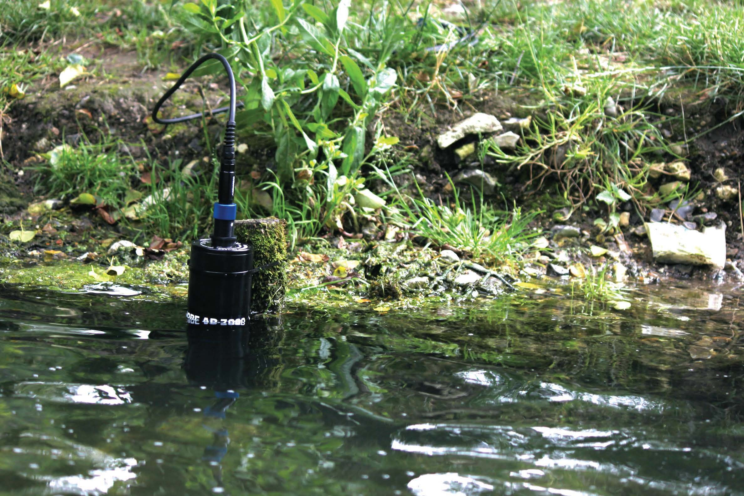 Sonda Aquaprobe in un’installazione di monitoraggio