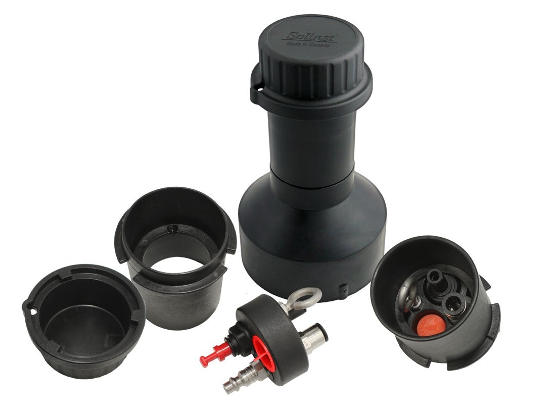Testa pozzo per pompe Solinst 407 e 408