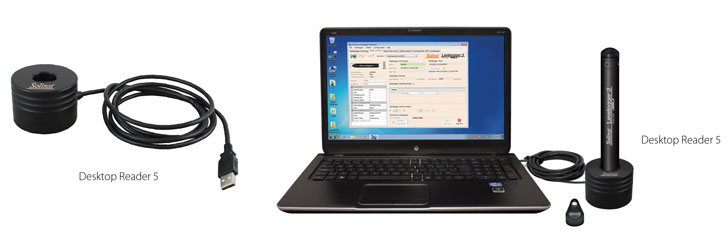Levelogger 5 collegato al PC tramite Desktop Reader 5